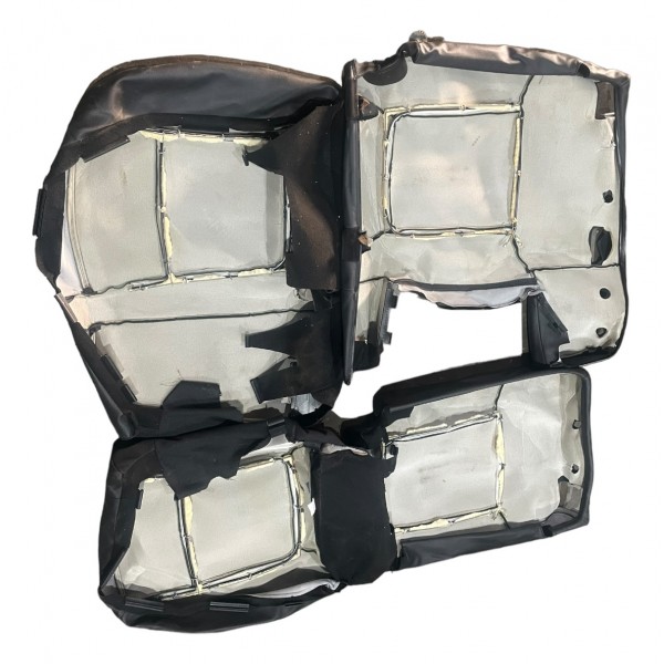 Par Capa Couro Original Banco Traseiro Peugeot 3008 1.6 Thp Preto