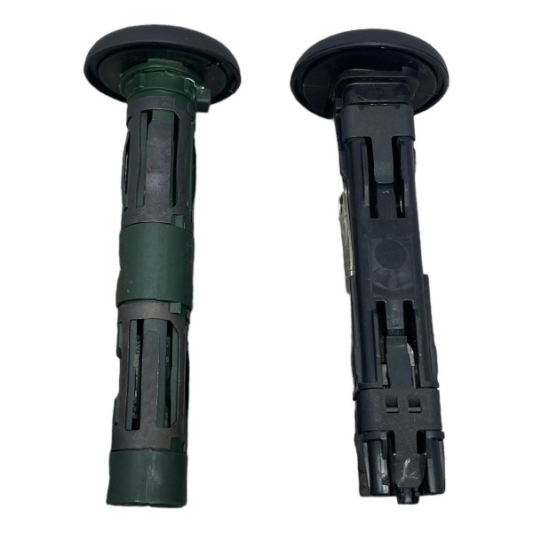 Par Guia Encosto Cabeça Dianteiro Esquerdo Vw Jetta 1.4 2018 Preto