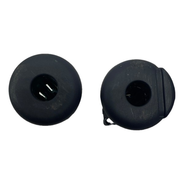 Par Guia Encosto Cabeça Dianteiro Esquerdo Vw Jetta 1.4 2018 Preto