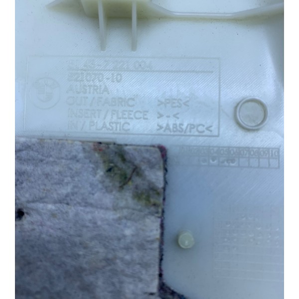 Acabamento Coluna Traseira Direita Bmw 320i 2.0 2016