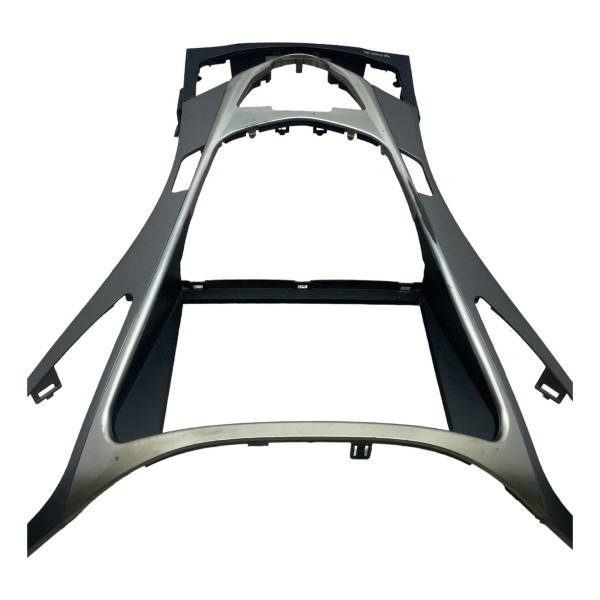 Acabamento Botão Ar Condicionado Hyundai Azera 3.0 2013 Preto / Prateado