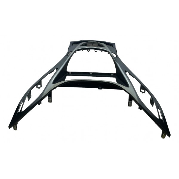 Acabamento Botão Ar Condicionado Hyundai Azera 3.0 2013 Preto / Prateado