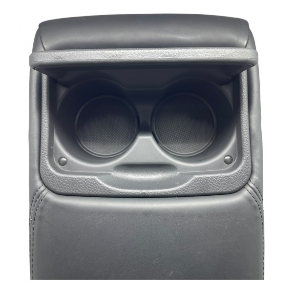 Apoio Braço Porta Copos Banco Traseiro Hyundai Azera 3.0 13 Preto