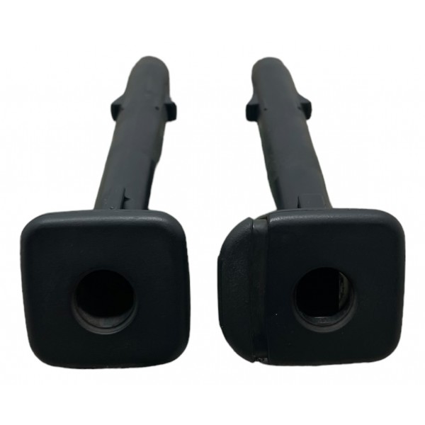 Par Guia Encosto Cabeça Banco Dianteiro / Traseiro Azera 3.0 Branco