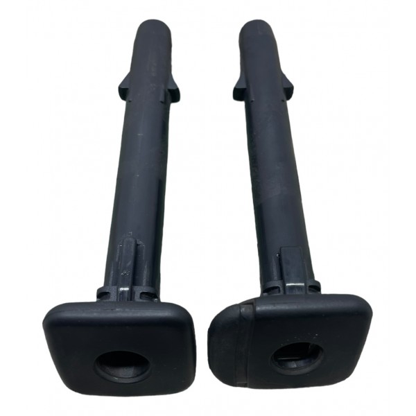 Par Guia Encosto Cabeça Banco Dianteiro / Traseiro Azera 3.0 Branco