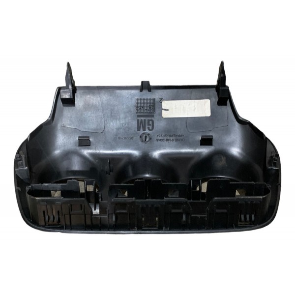 Acabamento Botão Ar Condicionado Onix 1.0 Turbo Ltz Hatch 20 Preto