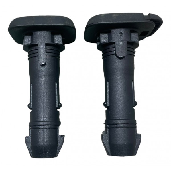 Par Guia Encosto Cabeça Banco Traseiro Central Azera 3.0 13 Preto