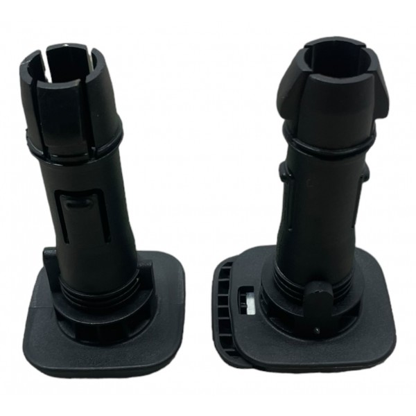 Par Guia Encosto Cabeça Banco Traseiro Central Azera 3.0 13 Preto