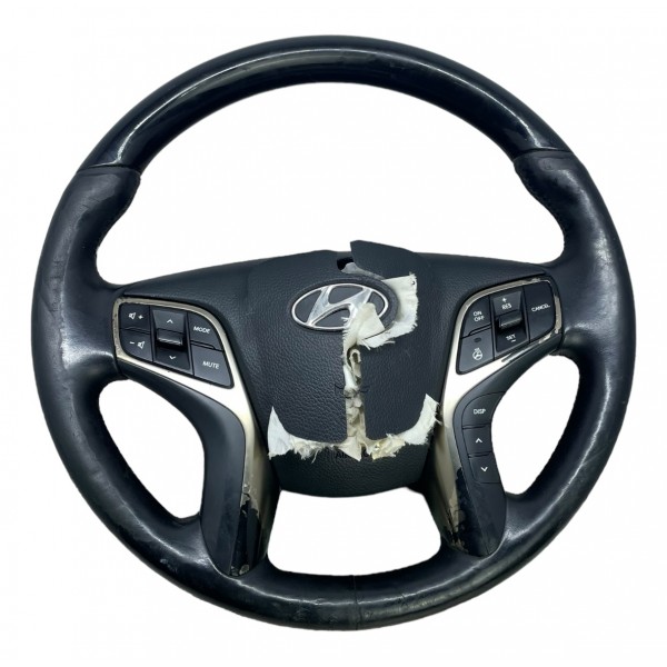 Volante Direção Multifuncional Hyundai Azera 3.0 2013 Ler Preto