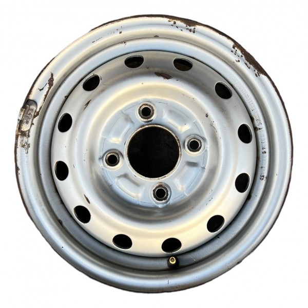 Roda Aro 13 Furação 4x100 Chery Face 1.3 2012 Ler Cinza