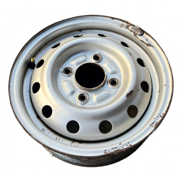 Roda Aro 13 Furação 4x100 Chery Face 1.3 2012 Ler Cinza