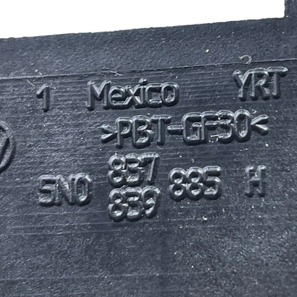 Macaneta Externa Dianteira Direita Sensor Vw Golf Gti 2015 Preto