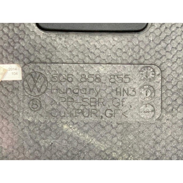 Tampão Superior Estepe Vw Golf Gti 2015 Cinza