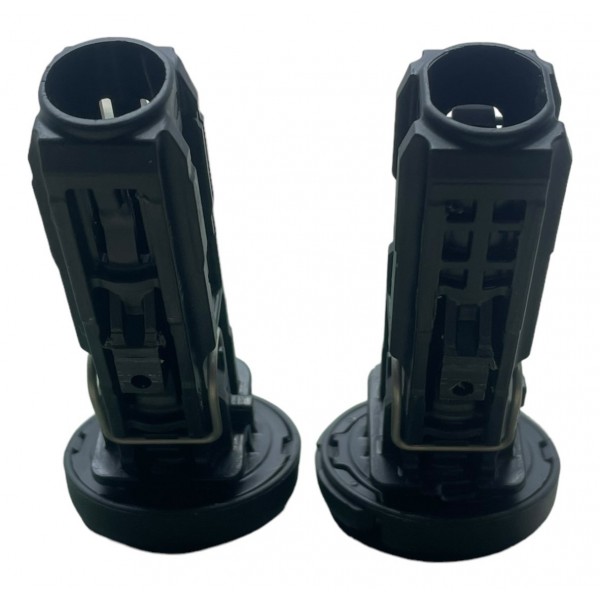 Par Guia Encosto Cabeça Banco Traseiro Vw Up Take 1.0 2018 Preto