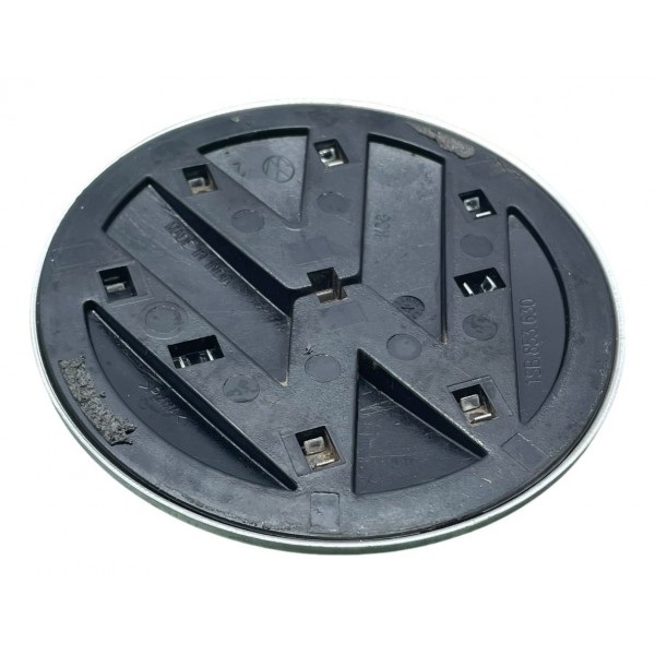 Emblema Volkswagen Tampa Traseira Porta Malas Up Take 2018 Prateado