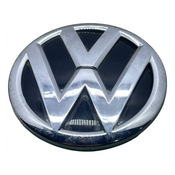 Emblema Volkswagen Tampa Traseira Porta Malas Up Take 2018 Prateado