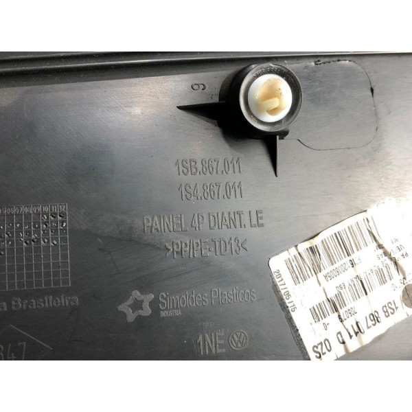 Forro Porta Dianteiro Direito Vw Up Take 1.0 2018 Preto