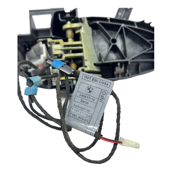 Maçaneta Externa Traseira Esquerda Bmw 335i 3.0 E90 2012 Branco