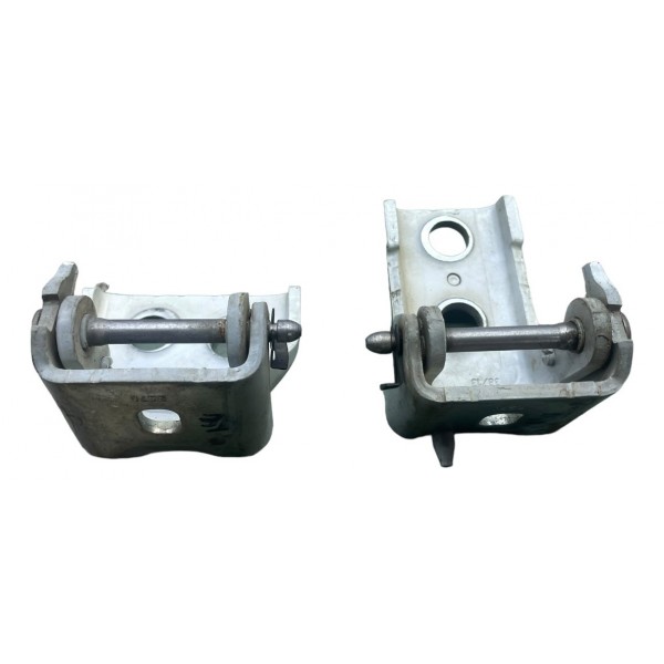 Par Dobradiça Porta Traseira Esquerda C4 Lounge 1.6 Thp 2014