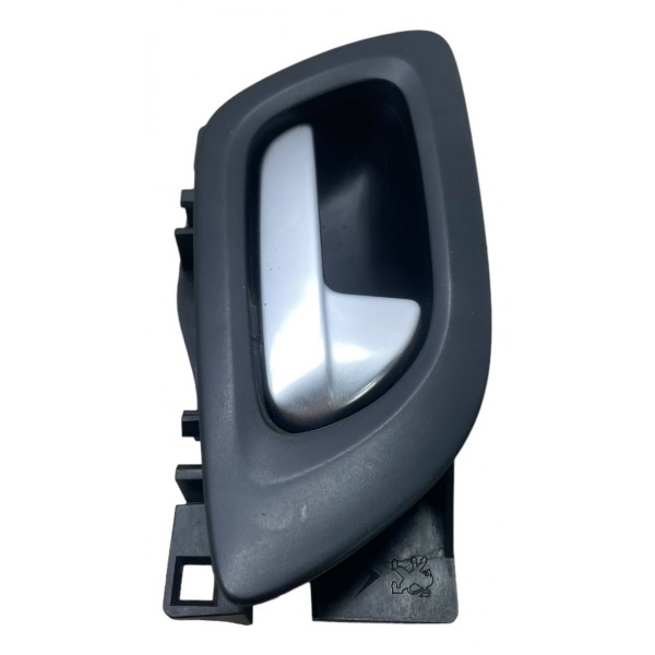 Maçaneta Interna Direita Citroen C4 Lounge 1.6 Thp 2014 Preto Dianteira/traseira