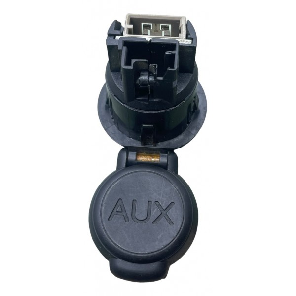 Tomada Entrada Usb Serial Auxiliar C4 Lounge 1.6 Thp 2014 Preto