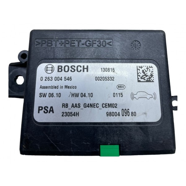 Modulo Sensor Estacionamento Citroen C4 Lounge 1.6 Thp 2014 Preto