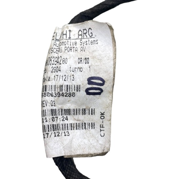 Chicote Porta Dianteira Direita C4 Lounge 1.6 Thp 2014