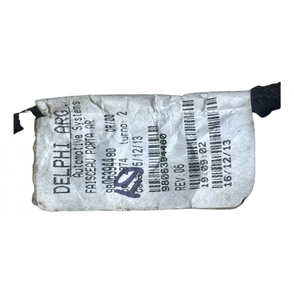 Chicote Porta Traseira Direita C4 Lounge 1.6 Thp 2014