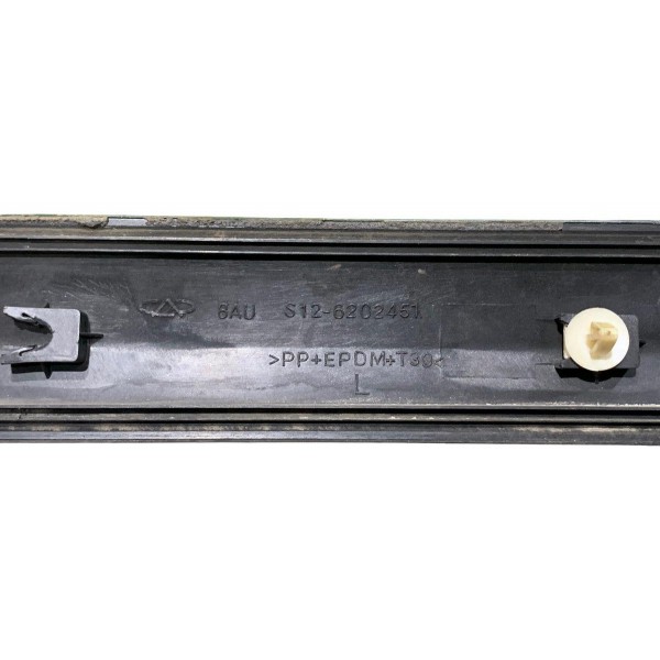 Friso Porta Traseira Esquerda Chery Face 1.3 2012 Preto