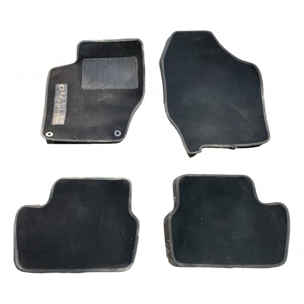 Jogo Tapete Citroen C4 Lounge 1.6 Thp 2014 Preto