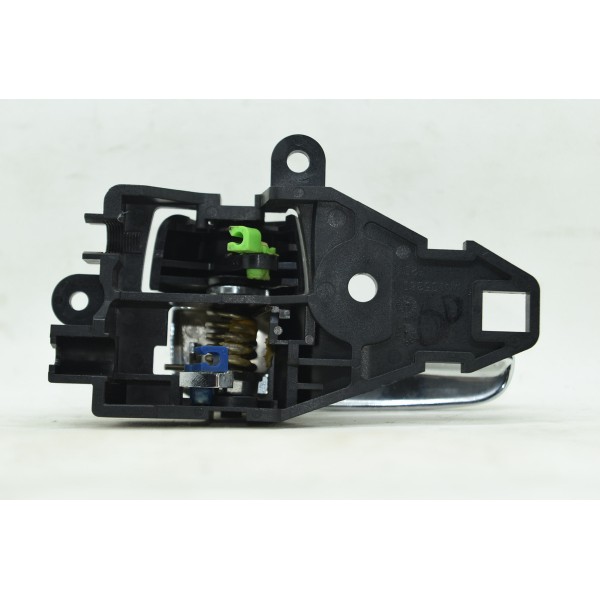 Puxador Porta Traseira Dianteira Direita Lancer X 2.0 2012 Prateado Dianteira/traseira