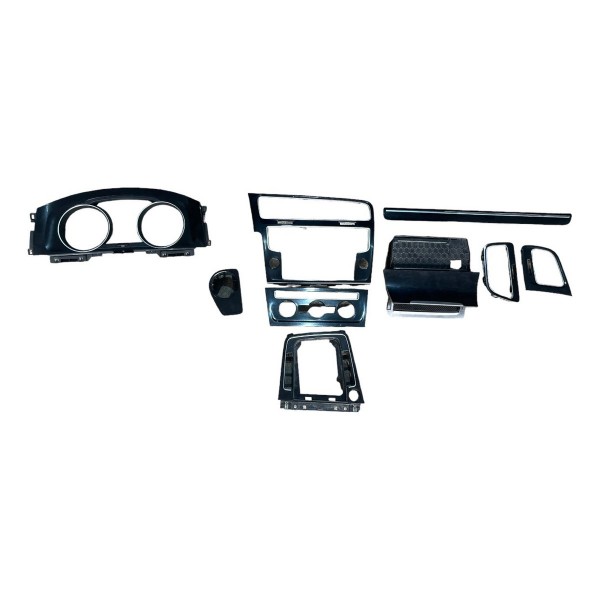 Kit Acabamento Interior Preto Golf Gti 2.0 Tsi mk7 2015