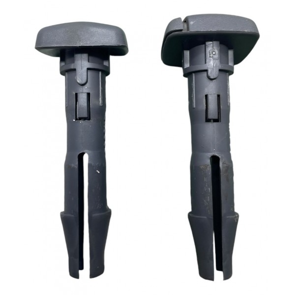 Par Guia Encosto Cabeça Banco Chery Face 1.3 2011 Preto