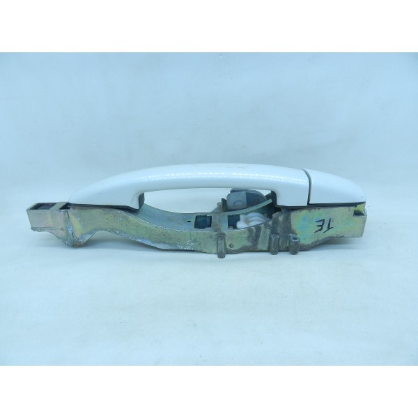 Maçaneta Externa Porta Traseiro Esquerda Peugeot 308 Thp 1.6 Branco Traseira