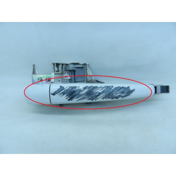 Maçaneta Externa Porta Traseira Direita Peugeot 308 Thp Ler Branco