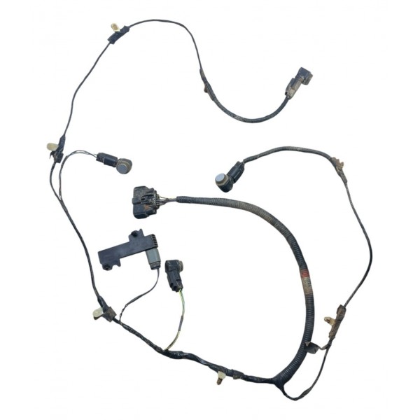 Chicote Com 4 Sensor Estacionamento Traseiro Edge 3.5 V6 11