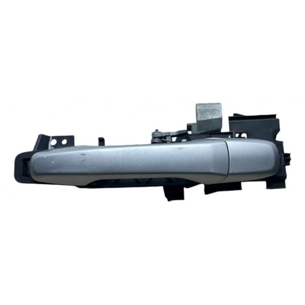 Maçaneta Externa Traseira Esquerda Ford Edge 3.5 V6 2011 Prateado Traseira