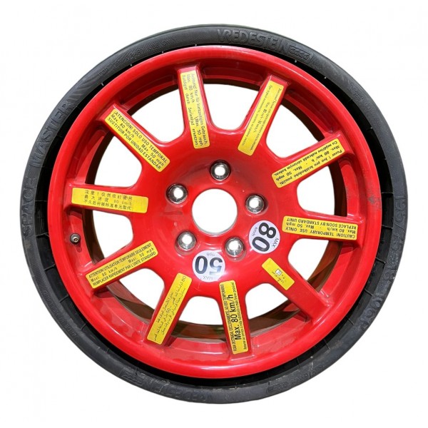 Estepe Aro 18 195/75 Space Master Porsche Cayenne S 2018