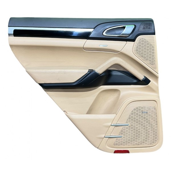 Forro Porta Traseiro Esquerdo Porsche Cayenne S 2018 Bege