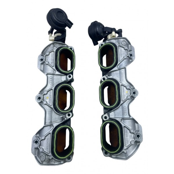 Par Base Suporte Coletor Super Charger Porsche Cayenne S 18