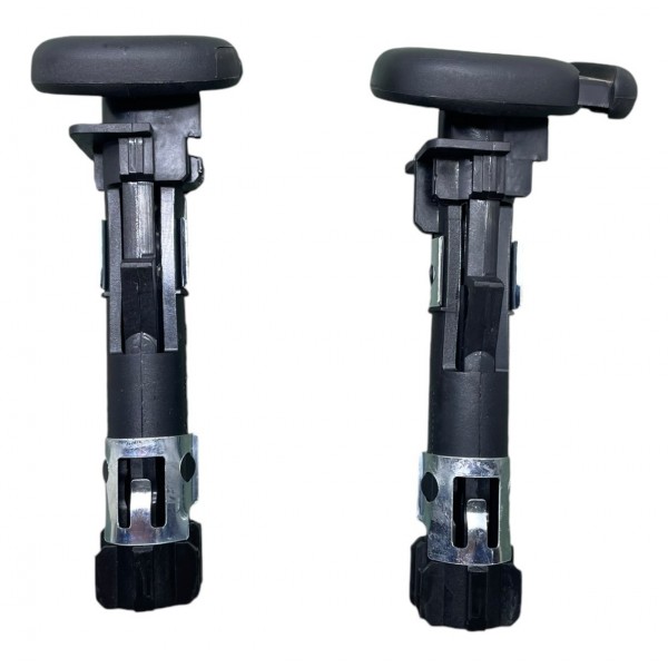 Par Guia Encosto Cabeça Banco Traseiro Renegade 1.3 T270 23 Preto