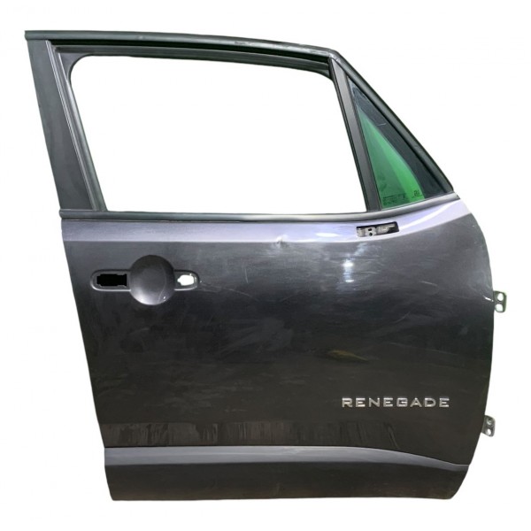 Porta Dianteira Direita Jeep Renegade 1.3 T270 2023 Direita Dianteira Cinza-escuro
