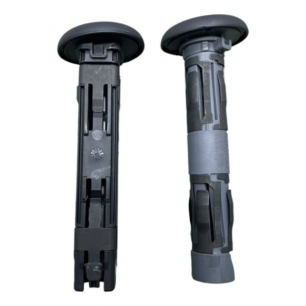 Par Guia Encosto Cabeça Banco Dianteiro Porsche Cayenne S 18 Preto