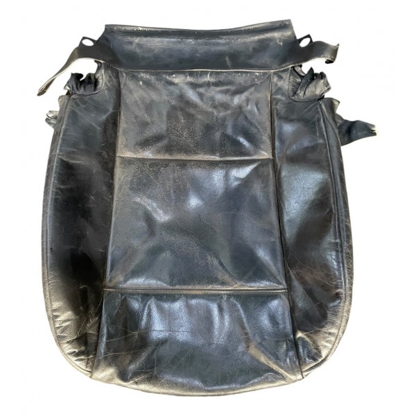 Capa Couro Acento Banco Motorista Bmw 328i 2.8 E46 1999 Preto