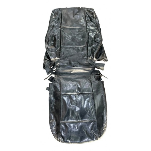 Par Capa Couro Banco Dianteiro Passageiro Bmw 328i 2.8 1999 Preto