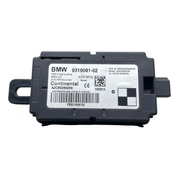 Modulo Sensor Chave Keyless Bmw 320i 2.0 Turbo 2015