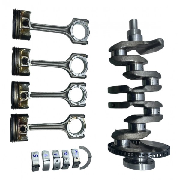 Kit Eixo Virabrequim Biela Pistao Bronzinas Jeep Renegad 1.3