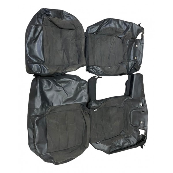 Par Capa Tecido Banco Traseiro Citroen Ds5 1.6 2014 Preto