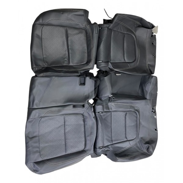 Par Capa Couro Original Banco Traseiro Chery Tiggo 8 1.6 23 Preto