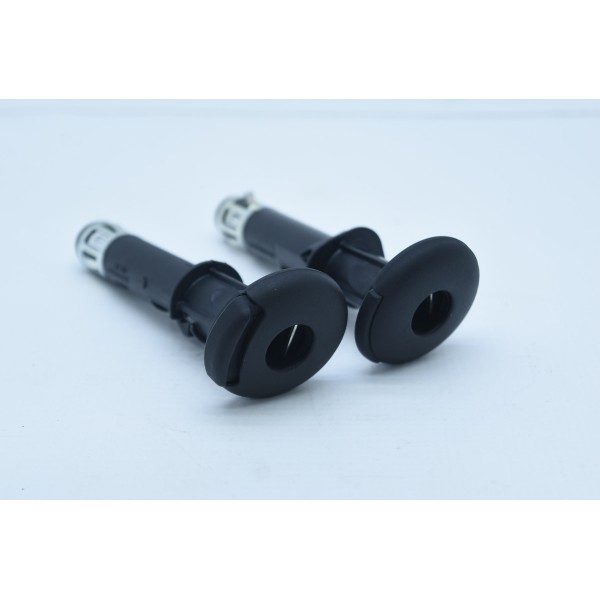 Par Guia Encosto Cabeça Banco Traseiro Direito Gm Tracker Preto